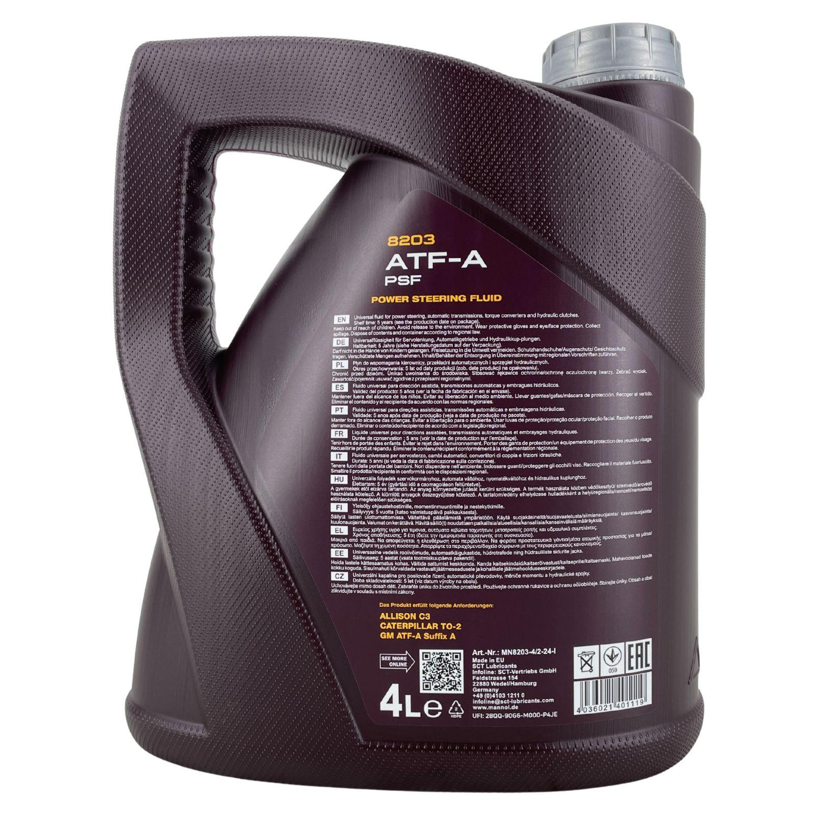 Mannol ATF-A PSF 4 Liter