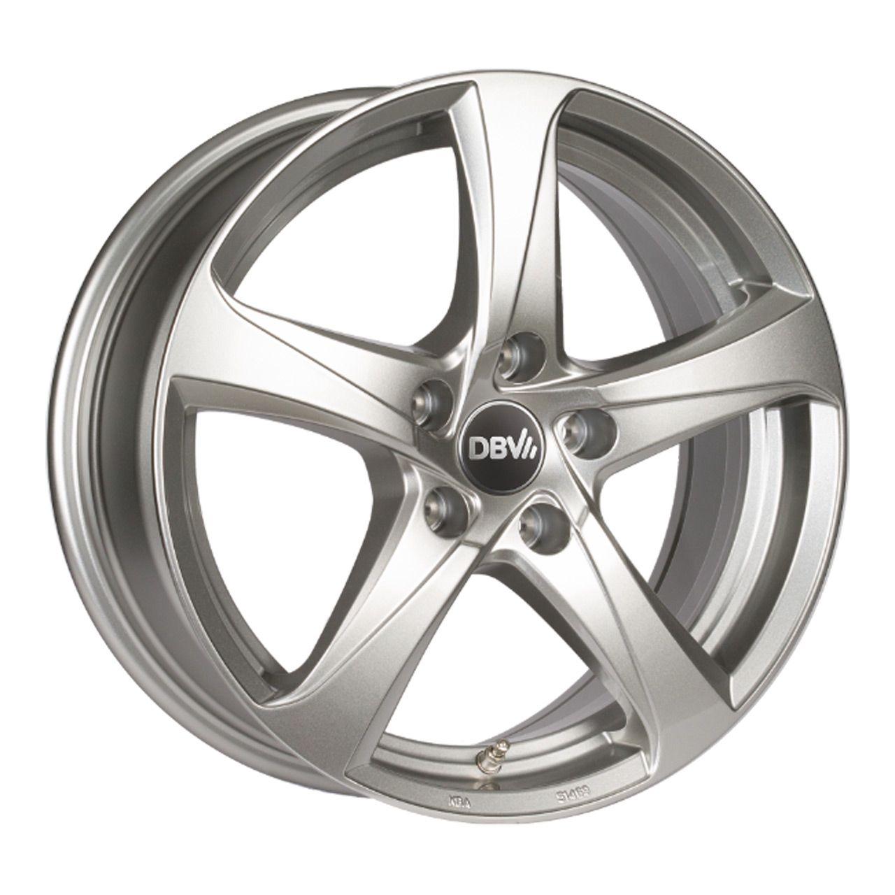 DBV 5SP 001 shadow silber 8.0Jx18 5x112 ET40