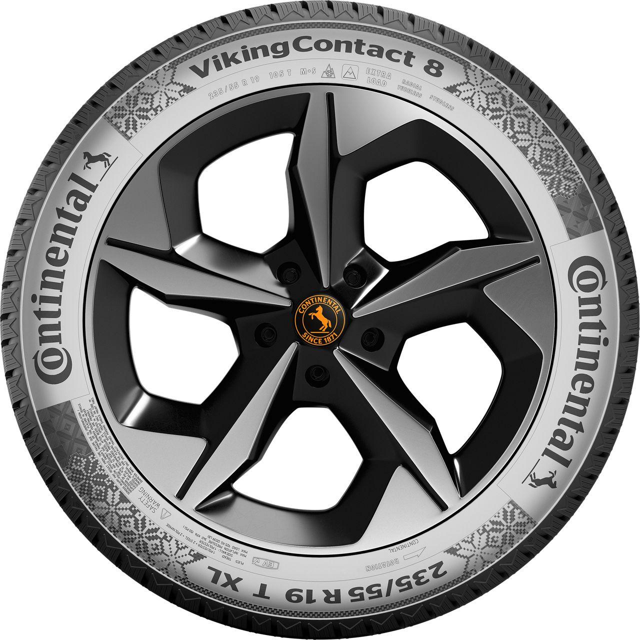 CONTINENTAL VIKINGCONTACT 8 (EVc) 235/40R19 96H (EVc) XL NORDIC COMPOUND BSW