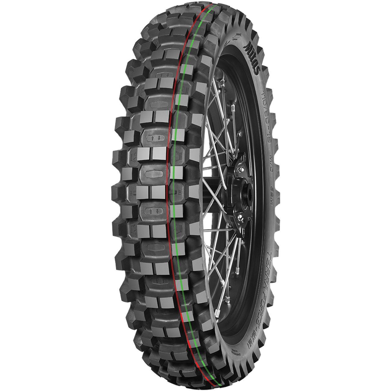 MITAS 110/90 - 19 TT 62M TERRA FORCE-MX MH (RED-GREEN) (MEDIUM/HARD) NHS (SLO)