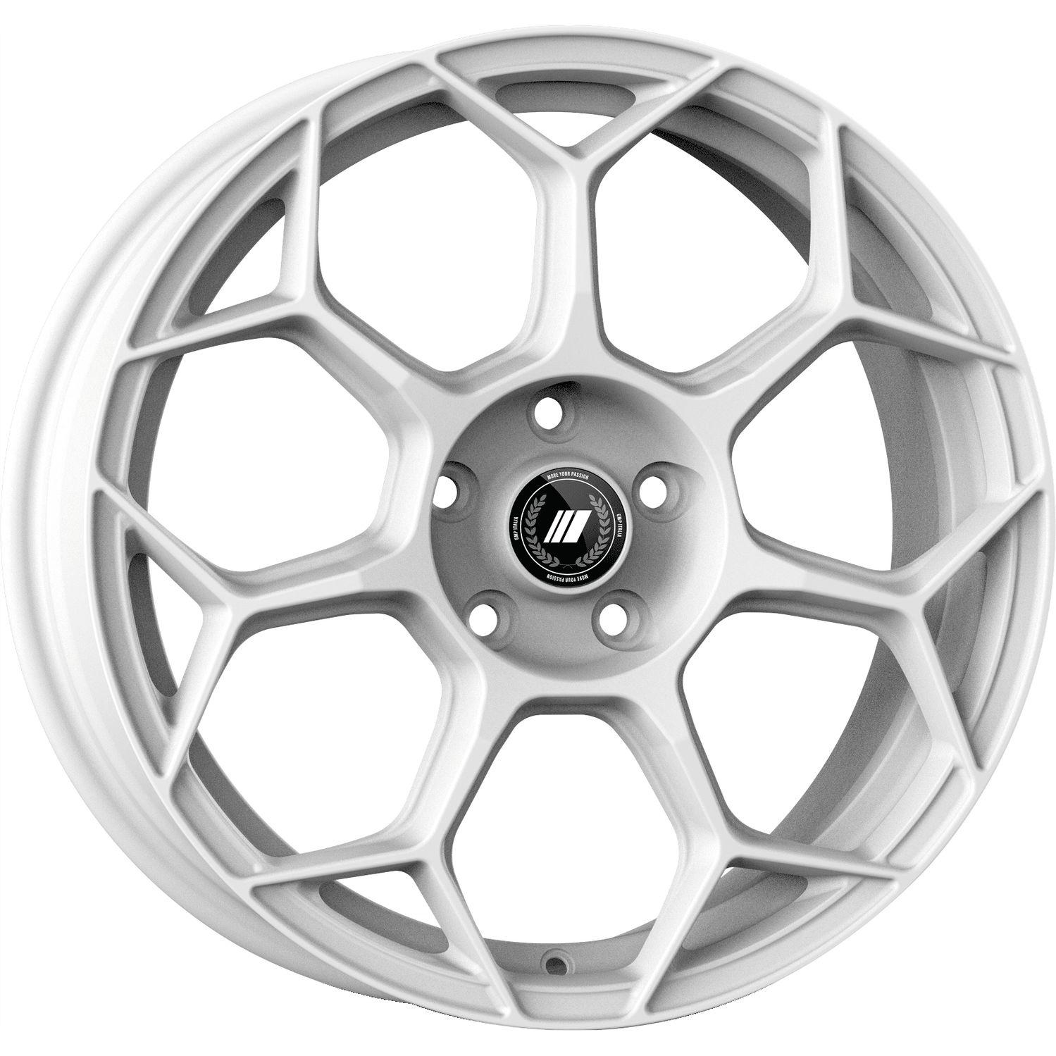 GMP RACEWAY bianco corsa 7.0Jx18 4x108 ET38