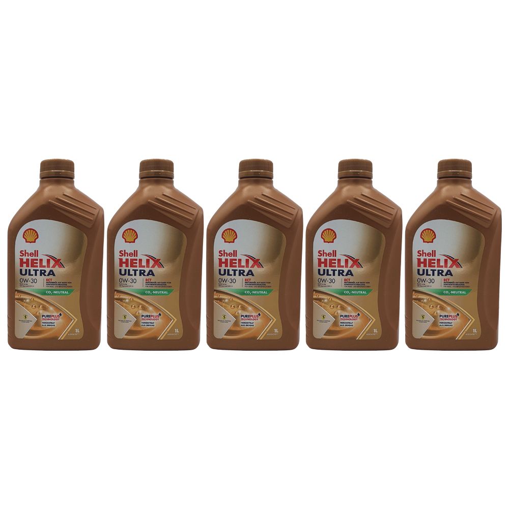 Shell Helix Ultra ECT 0W-30 5x1 Liter