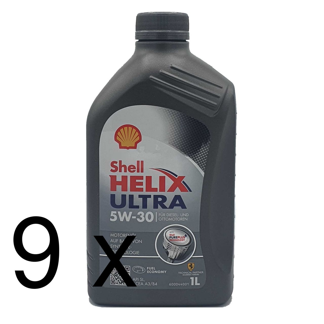 Shell Helix Ultra 5W-30 9x1 Liter