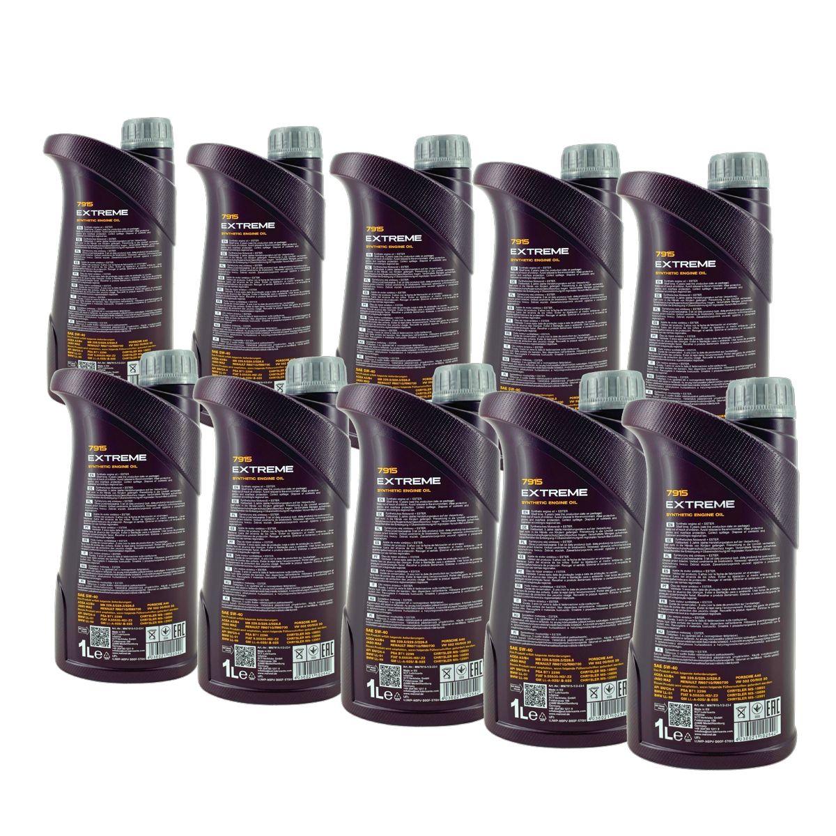 Mannol Extreme 5W-40 10x1 Liter