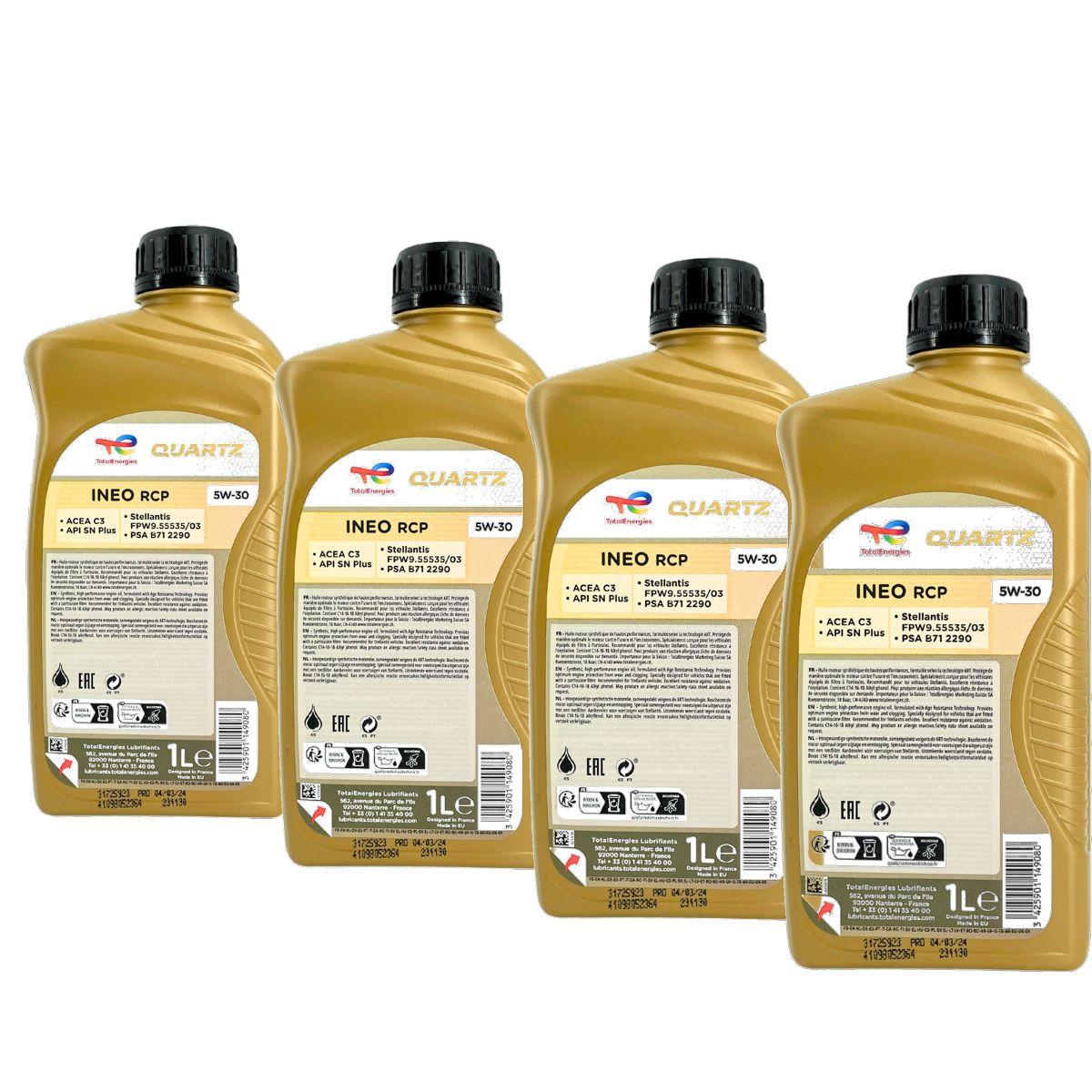 Total Quartz Ineo RCP 5W-30 4x1 Liter