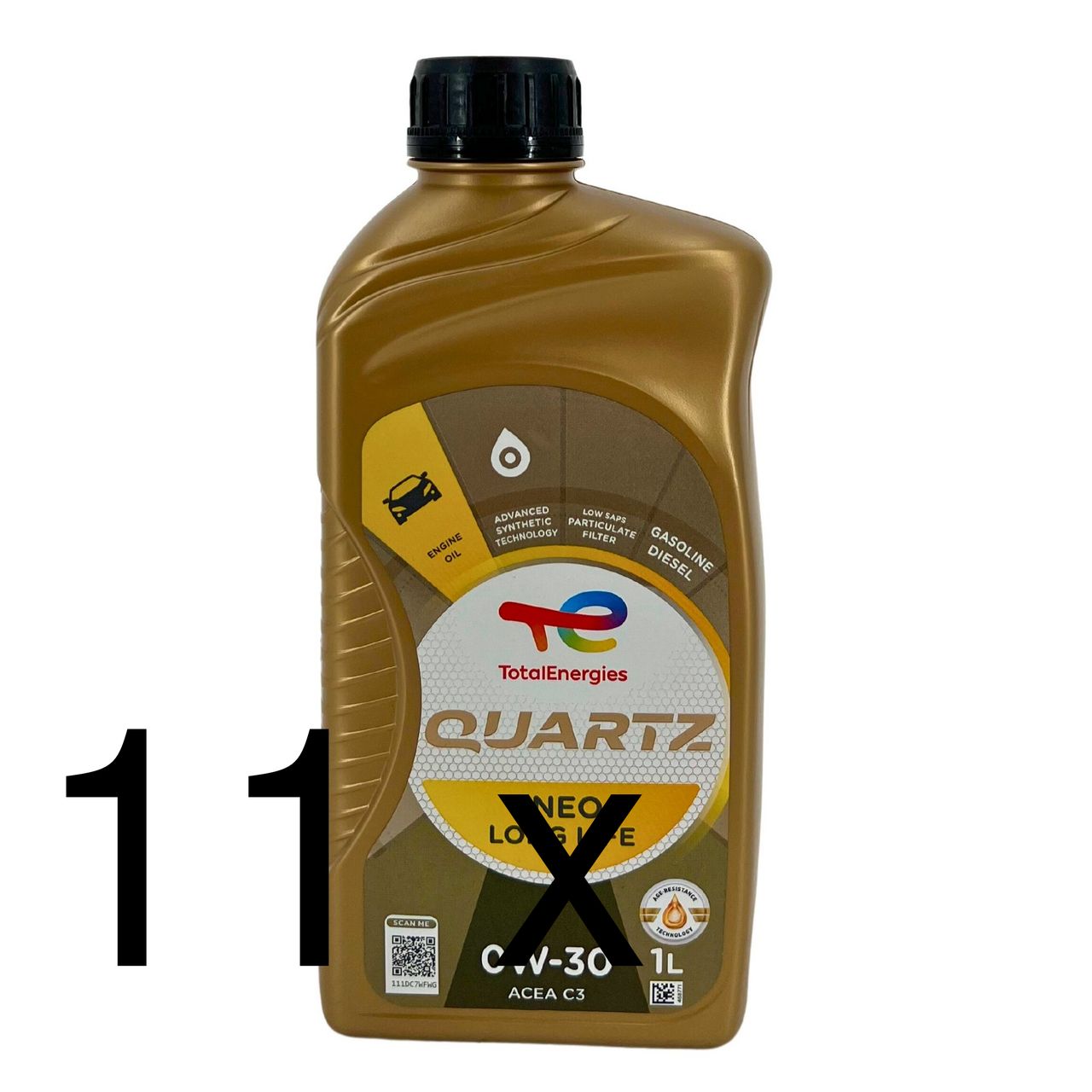 Total Quartz Ineo Long Life 0W-30 11x1 Liter