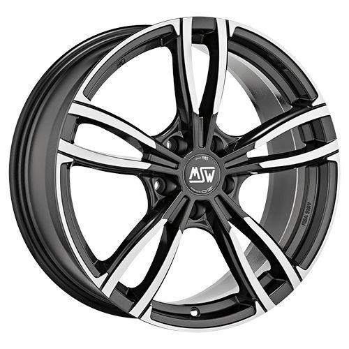 MSW (OZ) MSW 73 gloss dark grey full polished 8.5Jx18 5x120 ET37