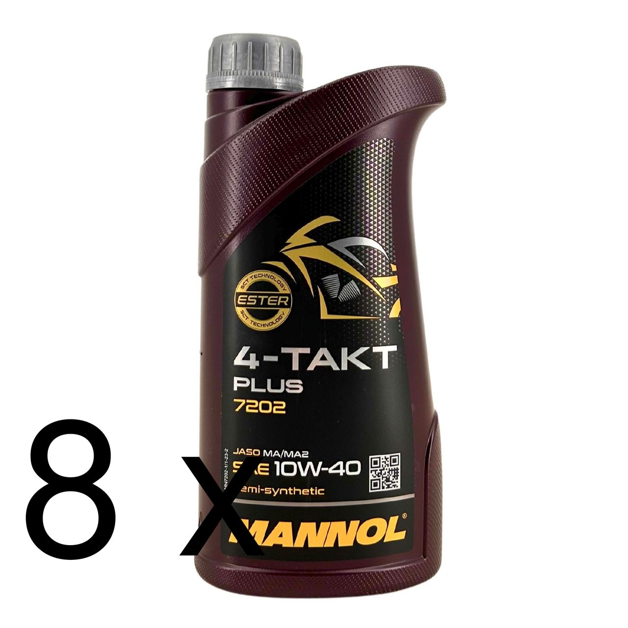 Mannol 4-Takt Plus 10W-40 8x1 Liter