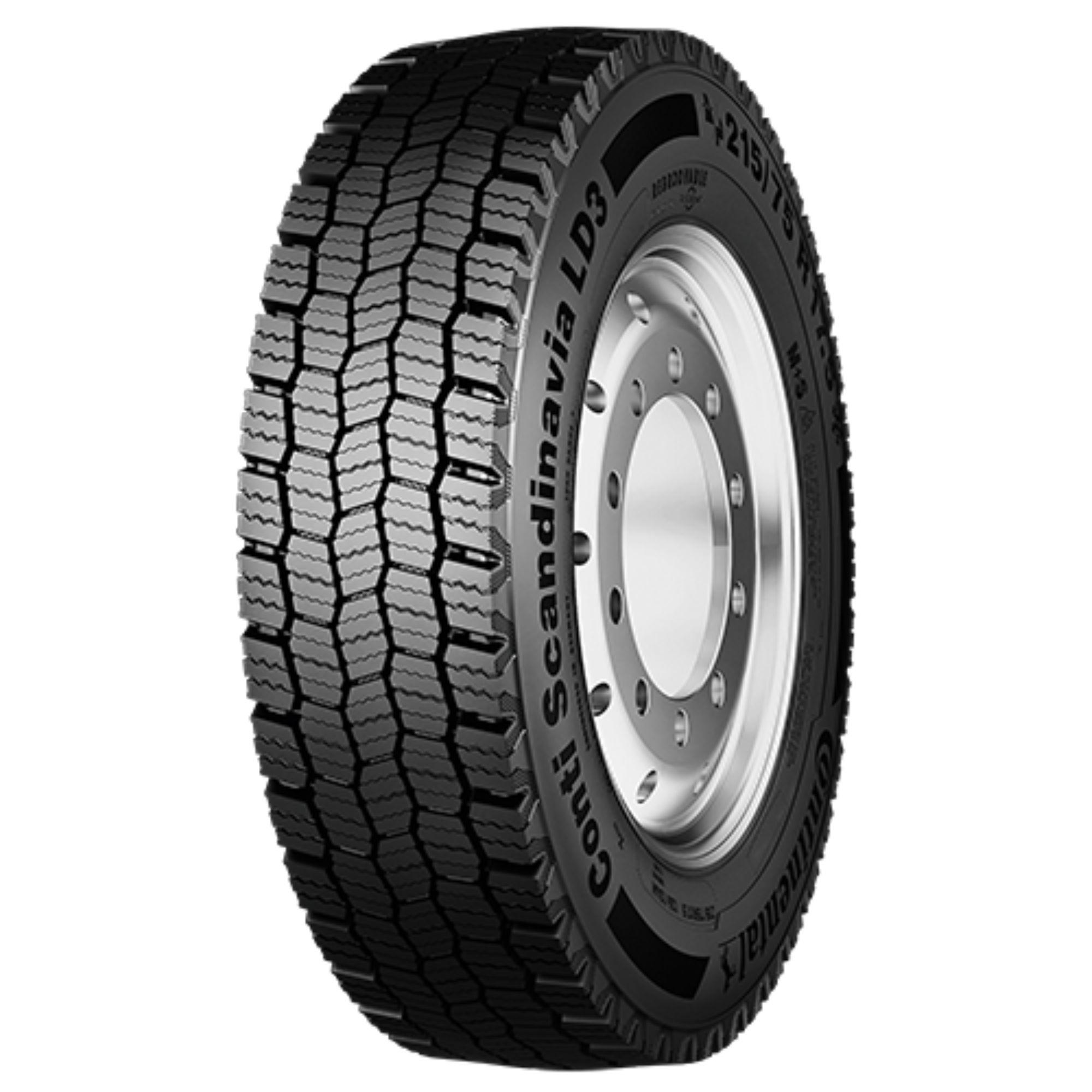 CONTINENTAL 235/75 R 17.5 TL 132/130M CONTI SCANDINAVIA LD3 12PR M+S 3PMSF