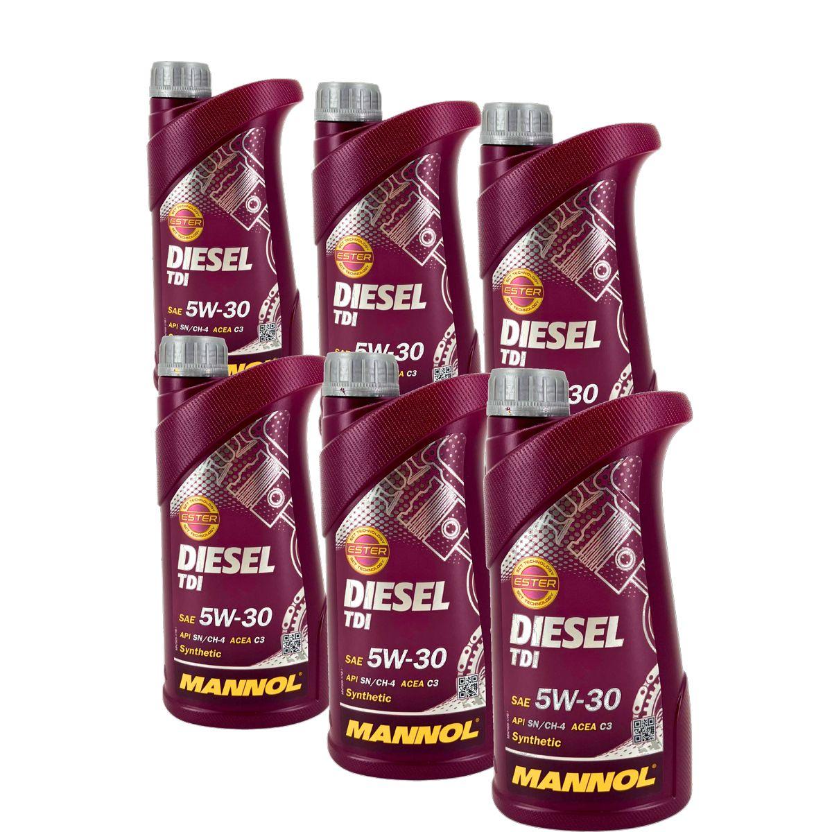 Mannol Diesel TDI 5W-30 6x1 Liter