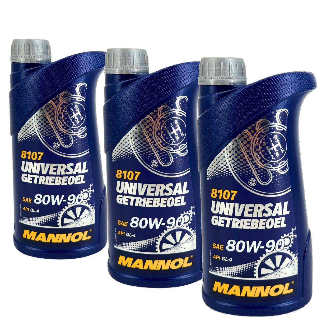 Mannol Universal 80W-90 GL-4 3x1 Liter