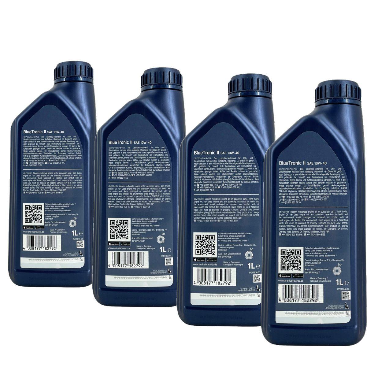 Aral BlueTronic II 10W-40 4x1 Liter