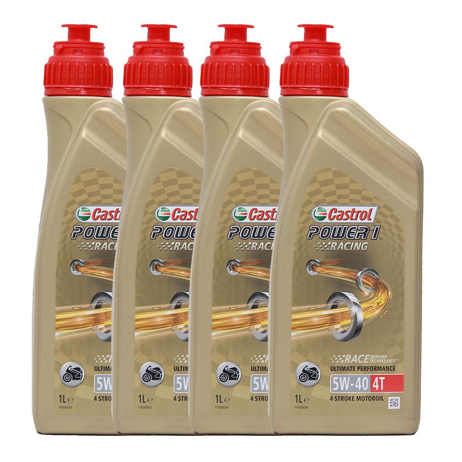 Castrol Power 1 Racing 4T 5W-40 4x1 Liter