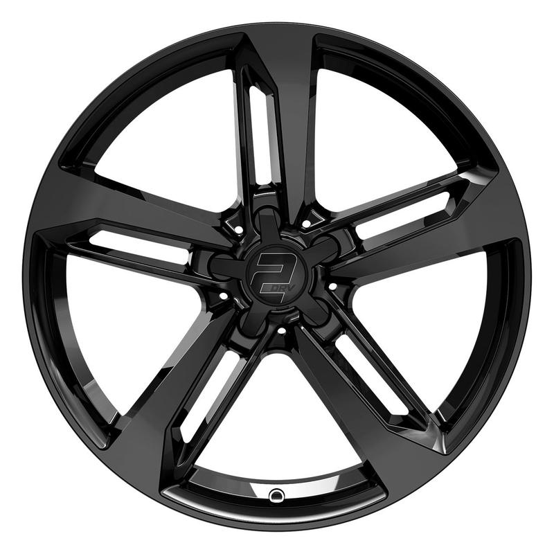 WHEELWORLD-2DRV WH36 black glossy painted 8.0Jx18 5x112 ET30