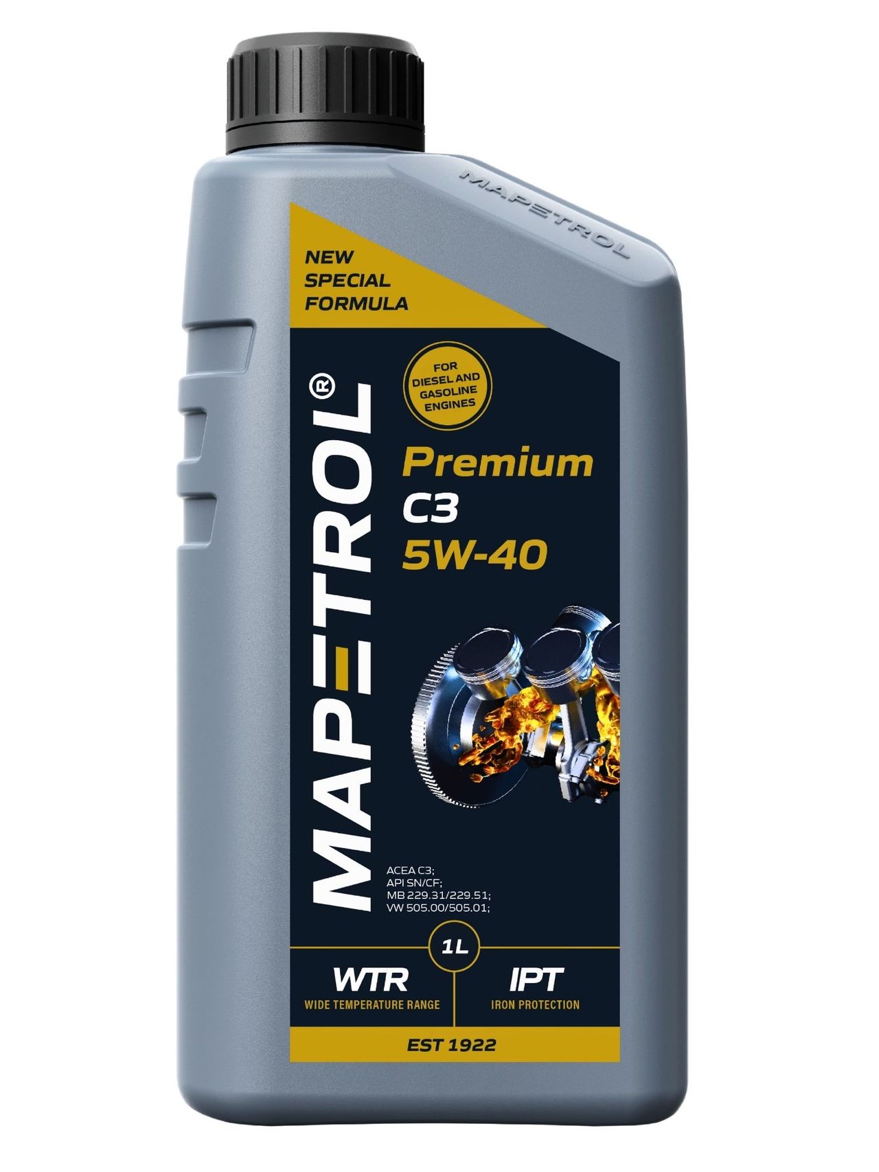 Mapetrol Premium C3 5W-40 1 Liter