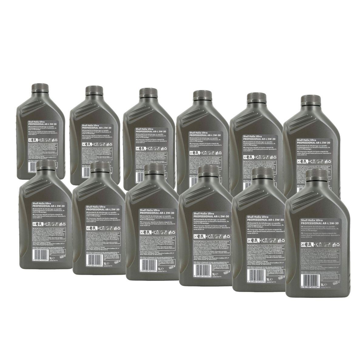 Shell Helix Ultra Professional AR-L 5W-30 12x1 Liter