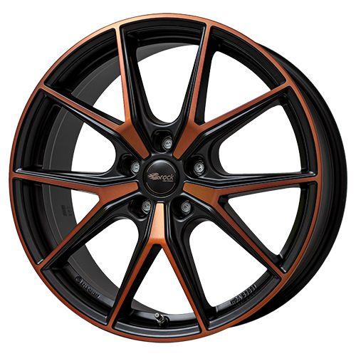 BROCK B40 black orange matt 8.0Jx19 5x112 ET45