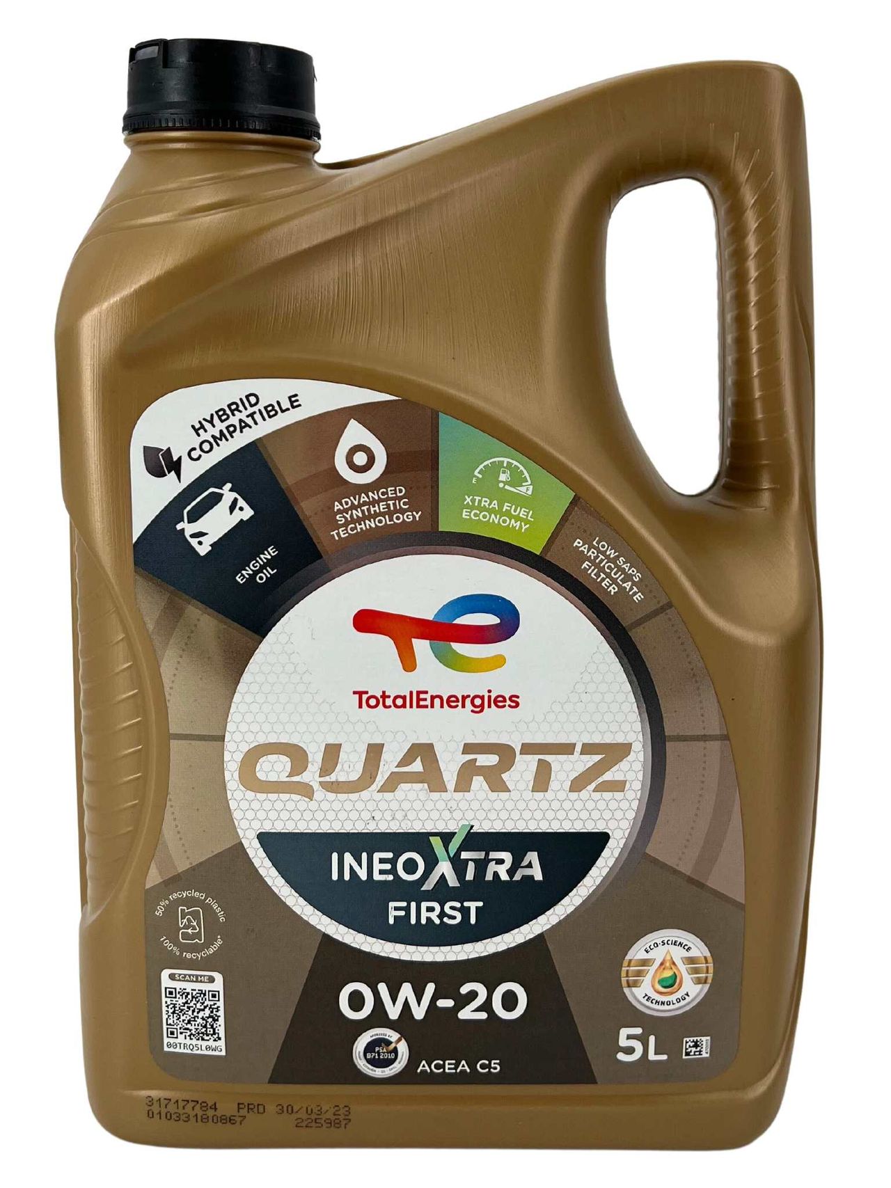 Total Quartz Ineo Xtra First 0W-20 5 Liter Total Quartz Ineo Xtra First 0W-20 5 Liter