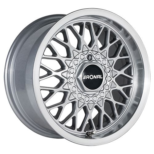 RONAL RONAL LS silber-hornkopiert 7.5Jx15 4x100 ET25