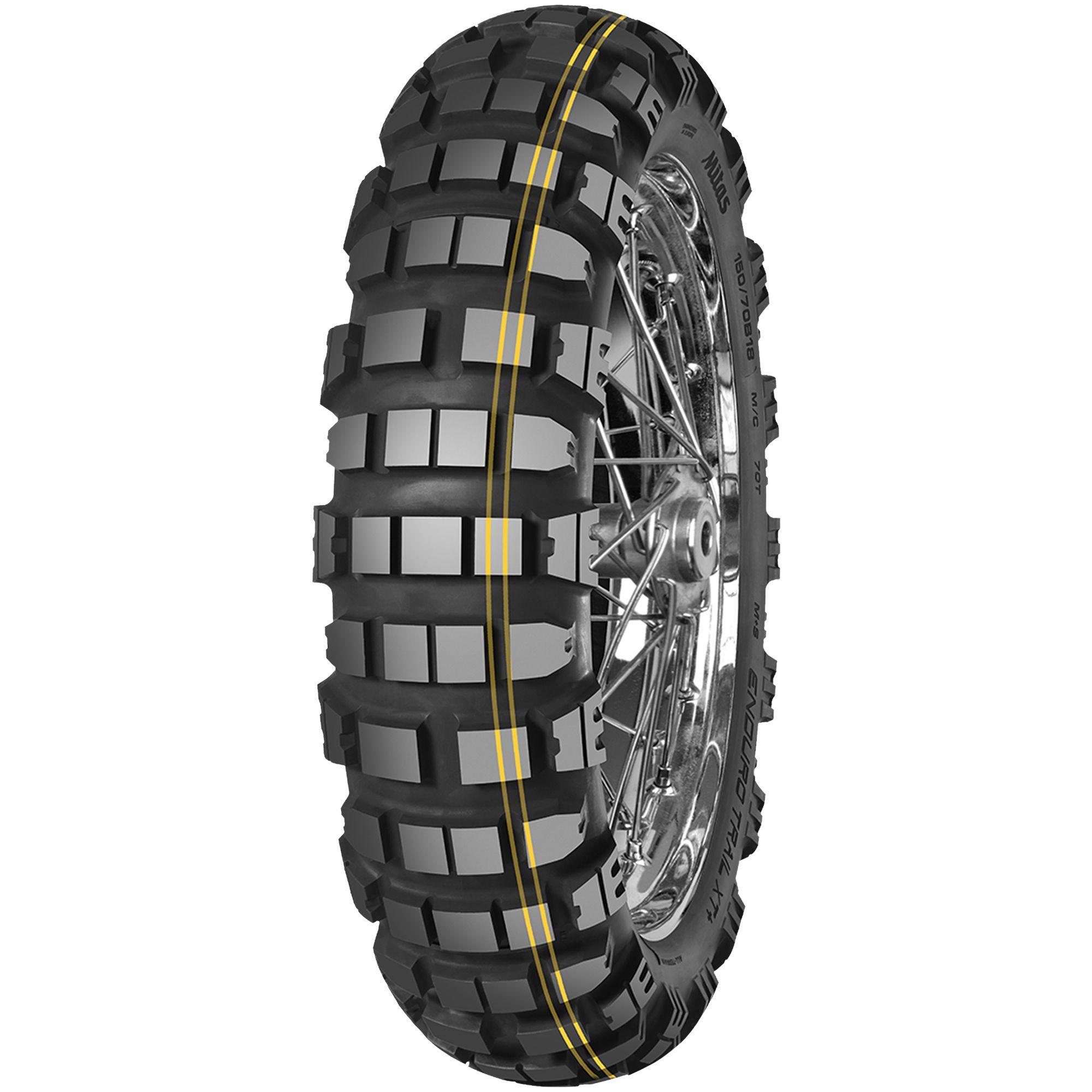 MITAS 150/70 B 18 M/C TL/TT 70T ENDURO TRAIL XT+ DAKAR (2xYELLOW) M+S (IND)