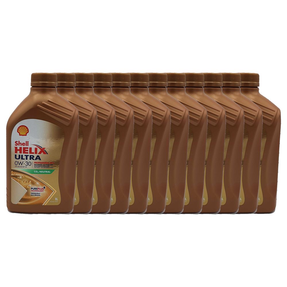 Shell Helix Ultra Professional AV-L 0W-30 12x1 Liter