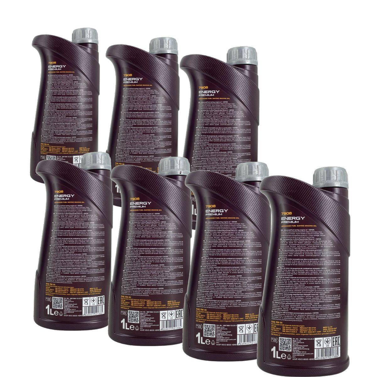 Mannol Energy Premium 5W-30 7x1 Liter