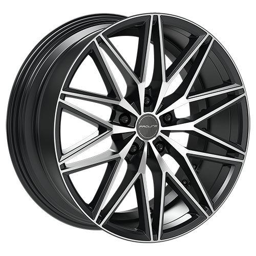 PROLINE PXE schwarzmatt poliert 8.0Jx18 5x114.3 ET40