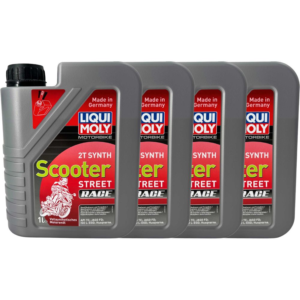 Liqui Moly Motorbike 2T Synth Scooter Race 4x1 Liter