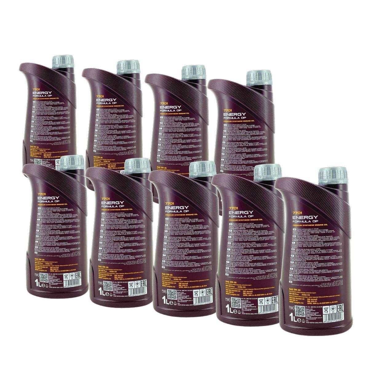 Mannol Energy Formula OP 5W-30 9x1 Liter