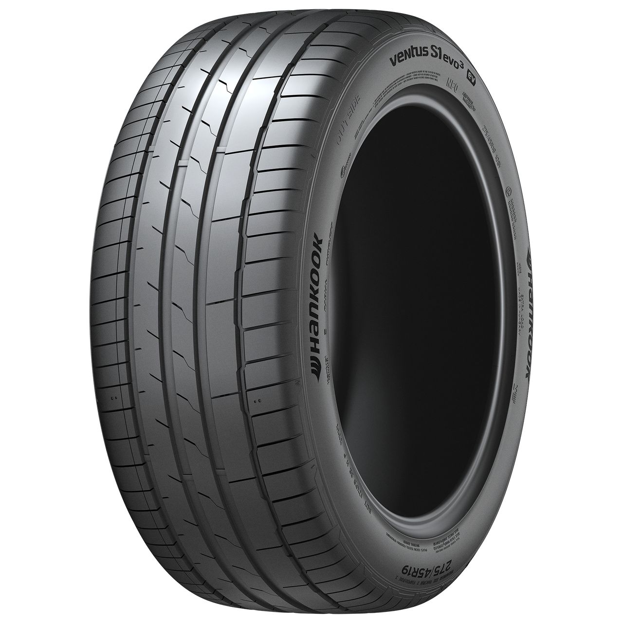 HANKOOK VENTUS S1 EVO3 EV (T2) 255/45R19 104W MFS SBL XL SOUND ABSORBER