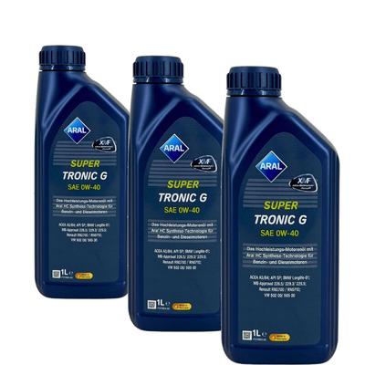 Aral SuperTronic G 0W-40 3x1 Liter