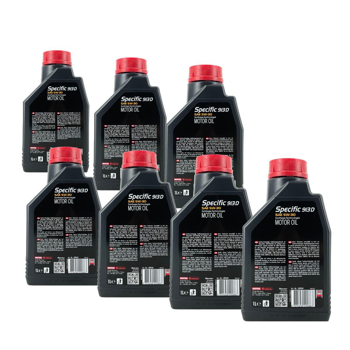 Motul Specific Ford WSS-M2C913-D 5W-30 7x1 Liter