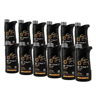 Mannol 2-Takt Plus 12x1 Liter