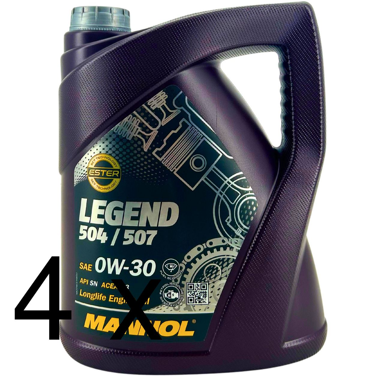 Mannol Legend 504/507 0W-30 4x5 Liter
