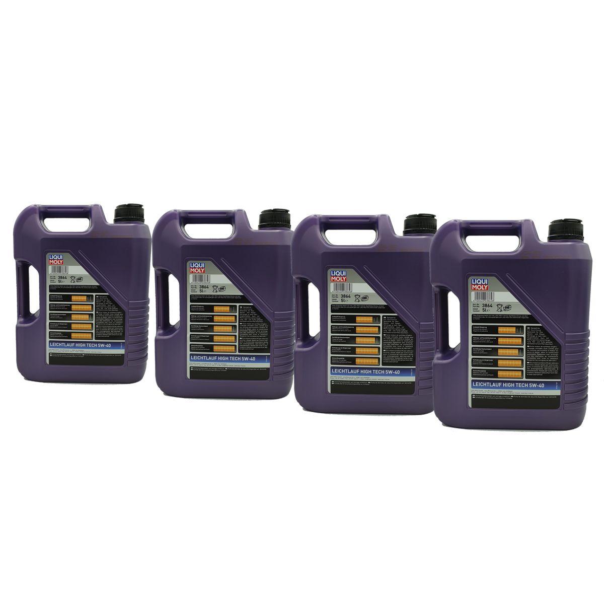 Liqui Moly Leichtlauf High Tech 5W-40 4x5 Liter