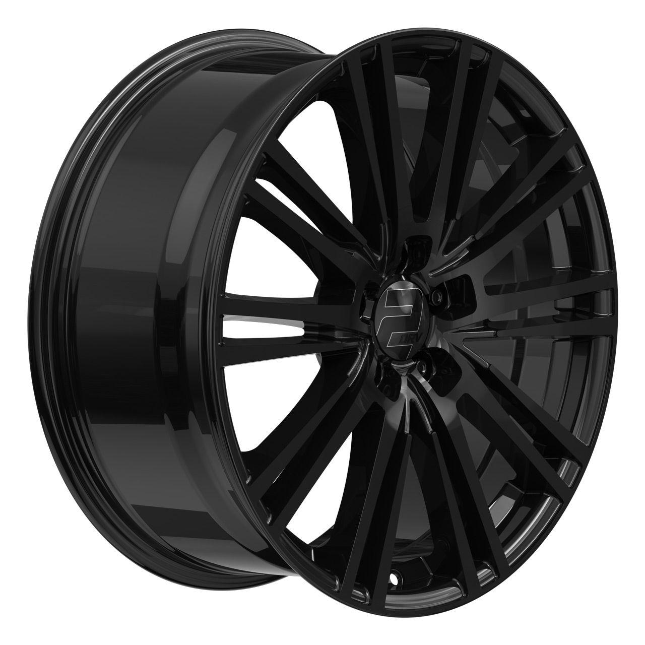WHEELWORLD-2DRV WH18 black glossy painted 9.0Jx20 5x112 ET37