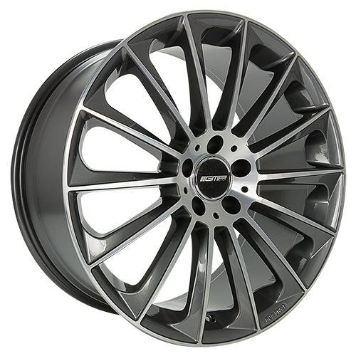 GMP STELLAR anthrazit diamantgeschliffen 8.5Jx19 5x112 ET35