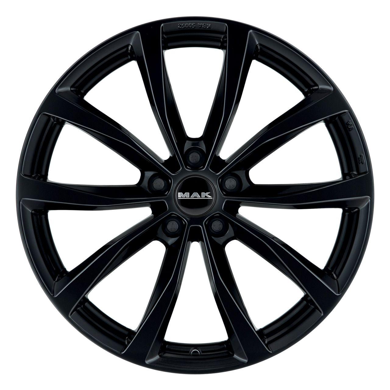 MAK WOLF gloss black 6.5Jx16 5x112 ET42
