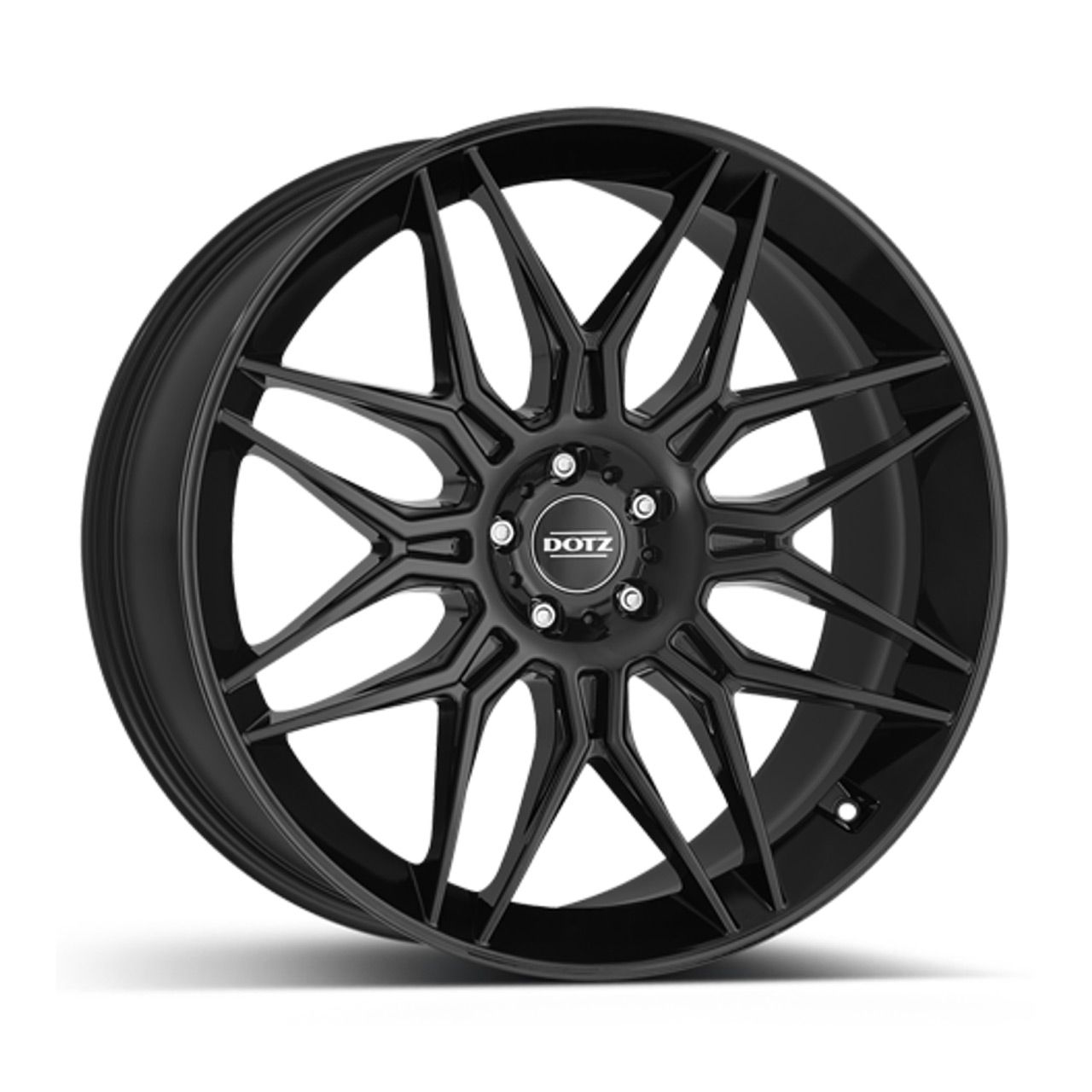 DOTZ LONGBEACH BLACK black 9.5Jx22 5x112 ET40 DOTZ LONGBEACH BLACK black 9.5Jx22 5x112 ET40
