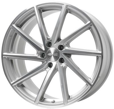 BROCK B37C kristallsilber vollpoliert 9.5Jx20 5x120 ET31