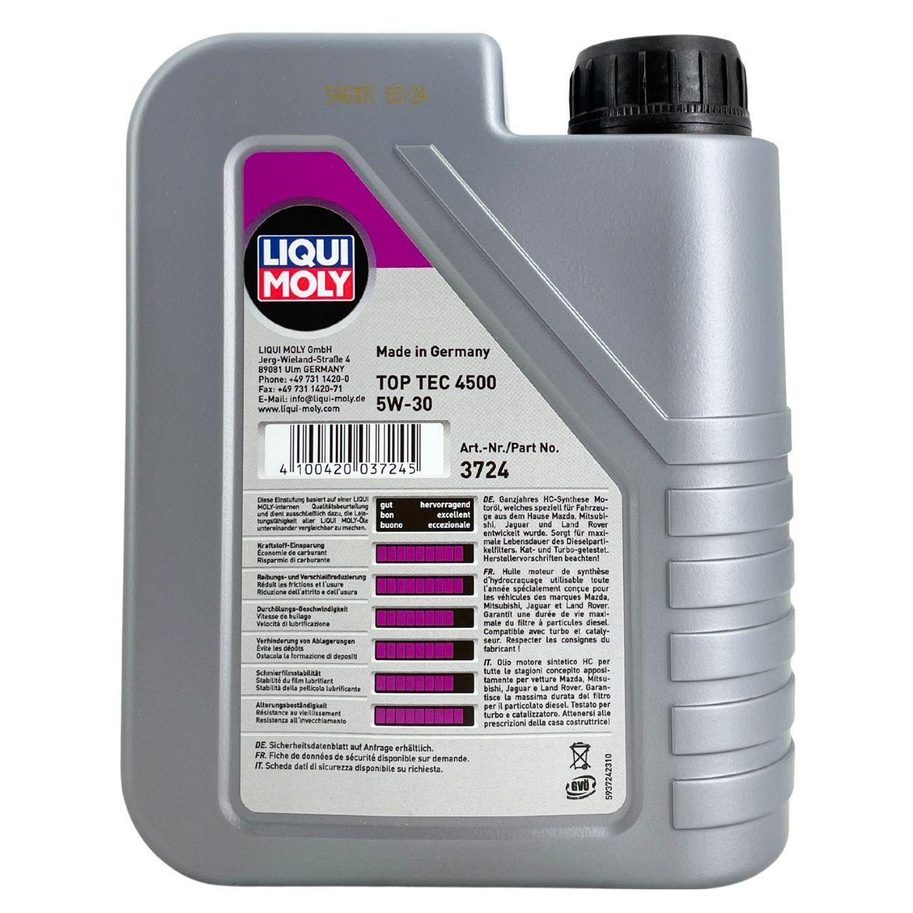 Liqui Moly Top Tec 4500 5W-30 1 Liter