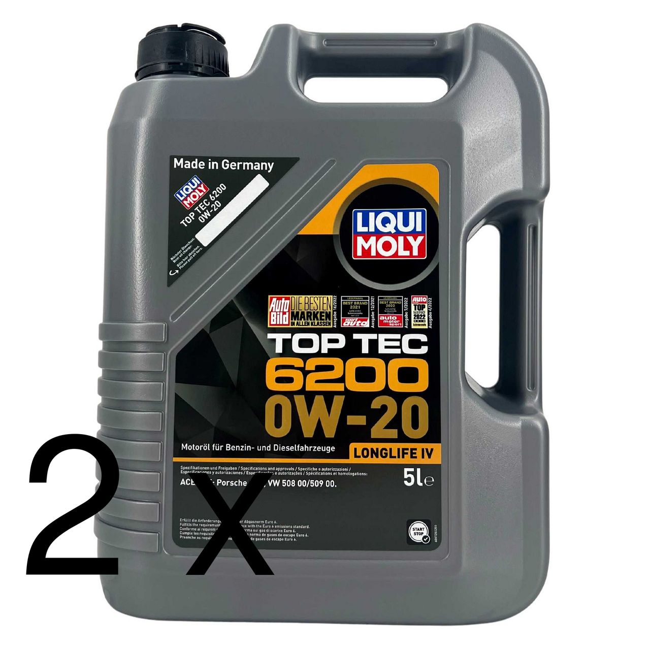 Liqui Moly Top Tec 6200 0W-20 2x5 Liter