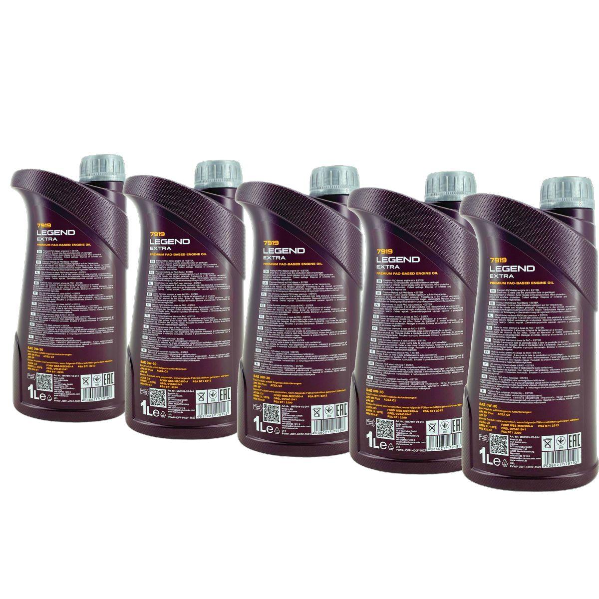Mannol Legend Extra 0W-30 5x1 Liter