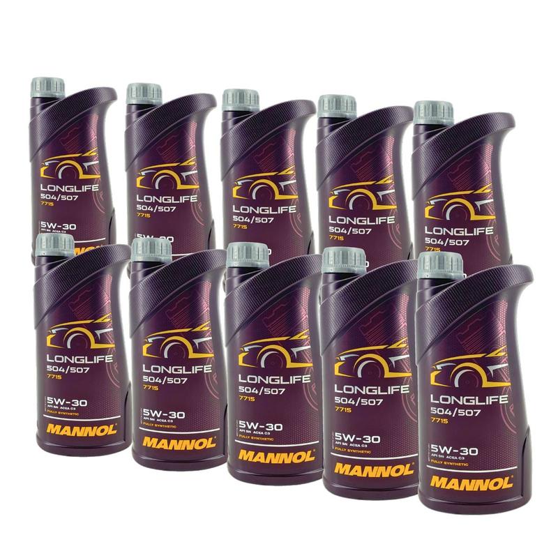 Mannol Longlife 504/507 5W-30 10x1 Liter