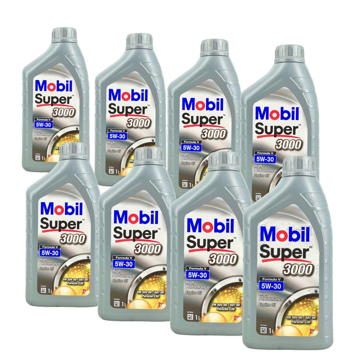 Mobil Super 3000 Formula V 5W-30 8x1 Liter