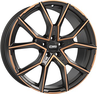 CMS C33-DBC diamond black copper 8.0Jx18 5x112 ET30