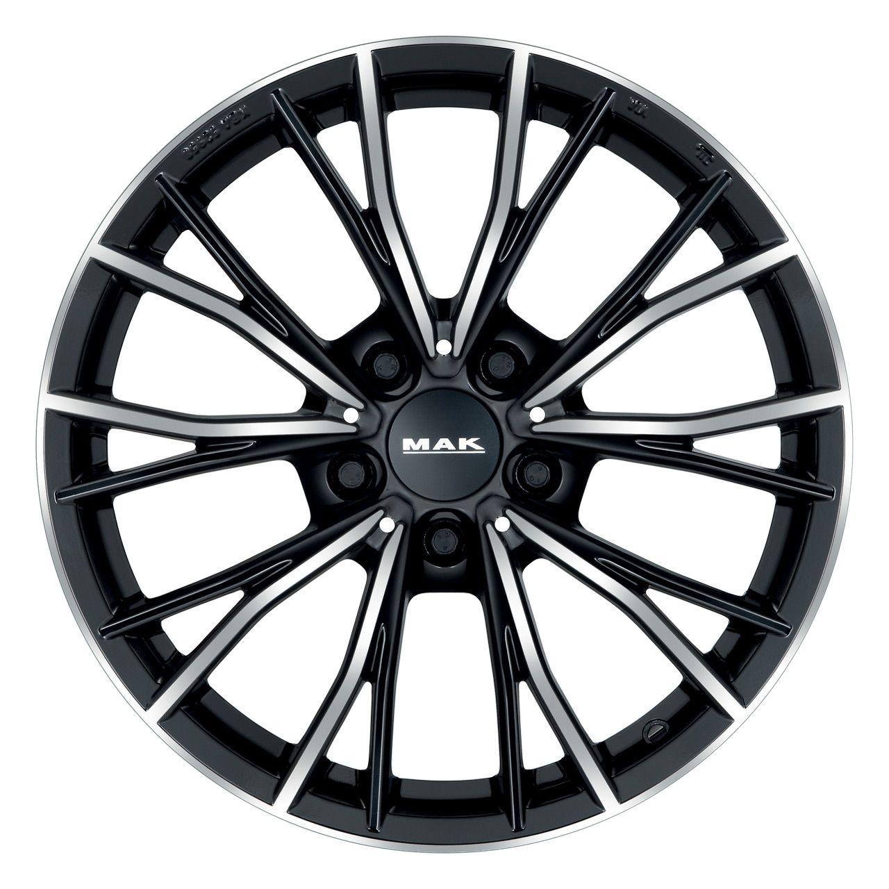 MAK MARK black mirror 7.5Jx18 5x112 ET48