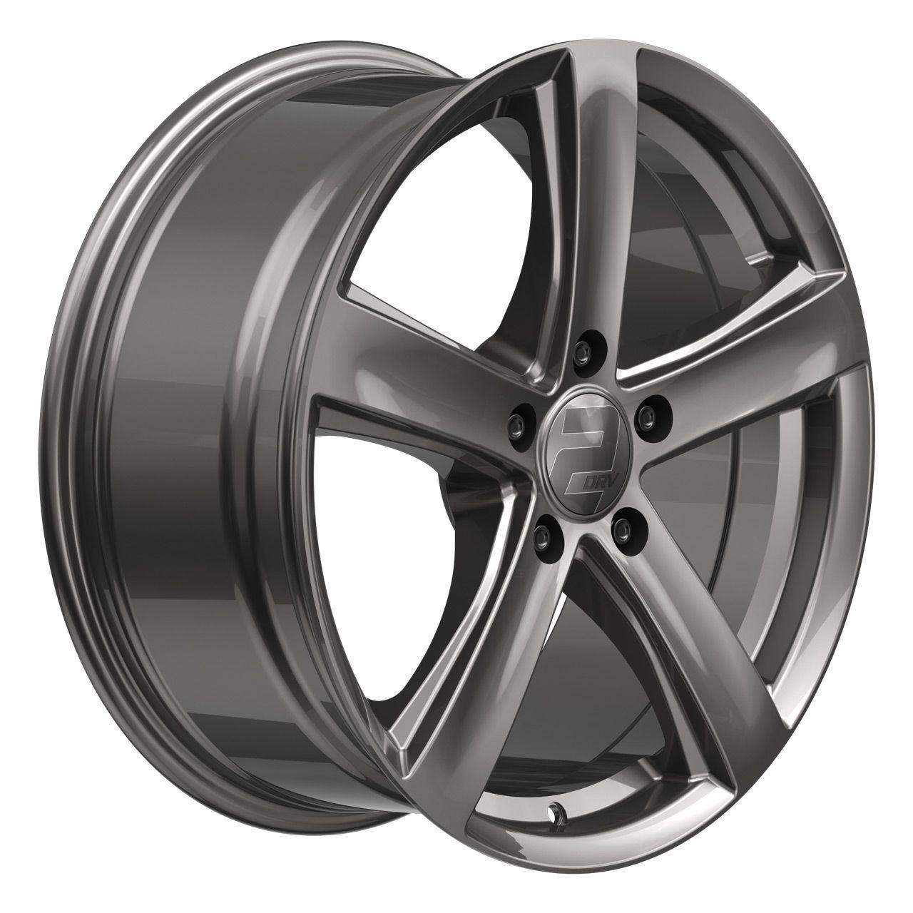 WHEELWORLD-2DRV WH24 Daytona Grau lackiert 7.5Jx17 5x108 ET44