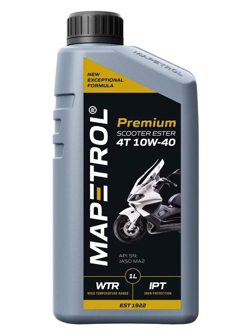 Mapetrol Premium Scooter Ester 4T 10W-40 1 Liter