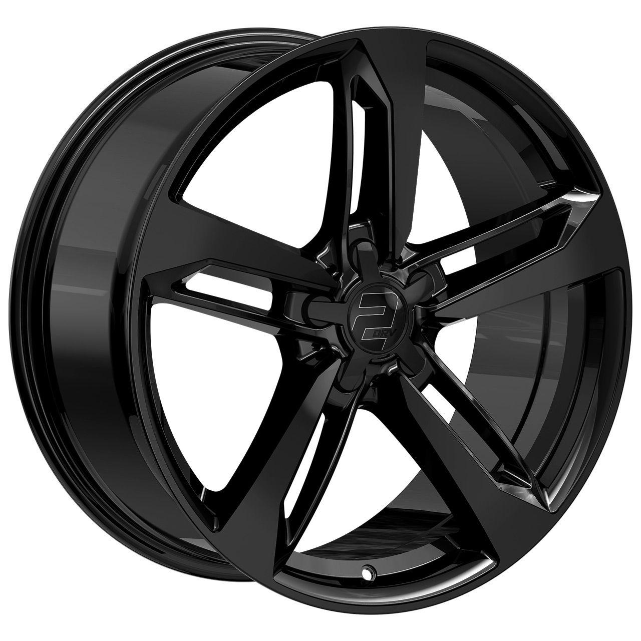 WHEELWORLD-2DRV WH36 black glossy painted 8.0Jx18 5x112 ET40